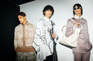 Backstage at Dior Men Men's Spring 2022