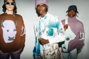 Backstage at Dior Men Men's Spring 2022