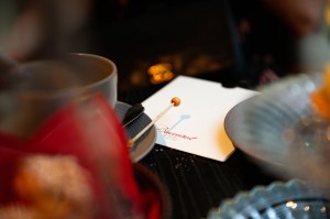 Atmosphere at the afternoon tea in the Grand Salon at the Baccarat Hotel.