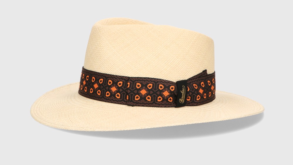 A Borsalino hat for spring 2022.