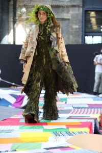 A look from the Central Saint Martins BA Fashion Show 2021.