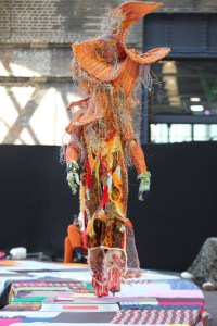 A look from the Central Saint Martins BA Fashion Show 2021.