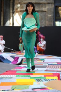 A look from the Central Saint Martins BA Fashion Show 2021.