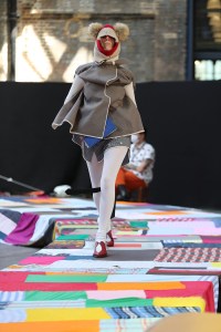 A look from the Central Saint Martins BA Fashion Show 2021.