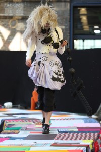 A look from the Central Saint Martins BA Fashion Show 2021.