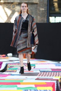 A look from the Central Saint Martins BA Fashion Show 2021.
