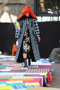 A look from the Central Saint Martins BA Fashion Show 2021.