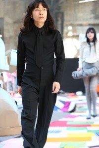A look from the Central Saint Martins BA Fashion Show 2021.