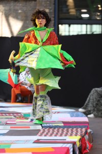 A look from the Central Saint Martins BA Fashion Show 2021.