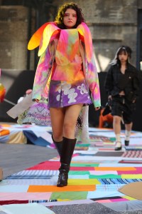 A look from the Central Saint Martins BA Fashion Show 2021.