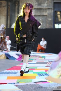 A look from the Central Saint Martins BA Fashion Show 2021.