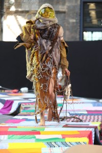 A look from the Central Saint Martins BA Fashion Show 2021.