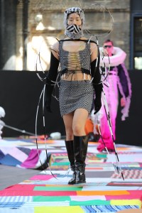 A look from the Central Saint Martins BA Fashion Show 2021.