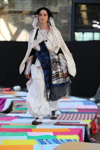 A look from the Central Saint Martins BA Fashion Show 2021.