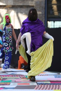 A look from the Central Saint Martins BA Fashion Show 2021.