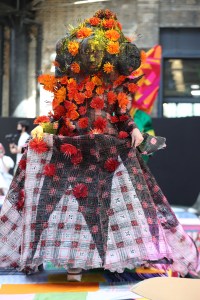 A look from the Central Saint Martins BA Fashion Show 2021.