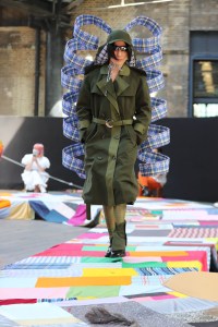 A look from the Central Saint Martins BA Fashion Show 2021.