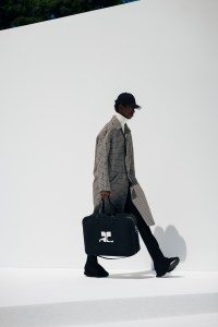Backstage at Courreges Men's Spring 2022