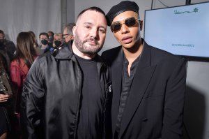 Backstage at Dior Men Men’s Spring 2022