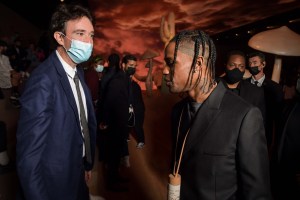Frontrow at Dior Men Men’s Spring 2022