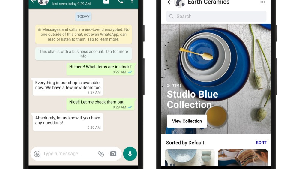 Facebook Shops Hits WhatsApp
