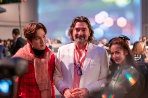 Wallace Chung, Coach China CEO Yann Bozec and Li Meng