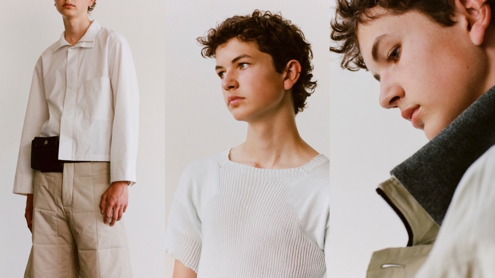 Three looks from Ben Osborn spring 2022 collection