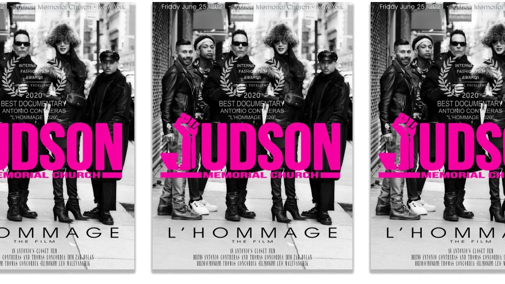 The film poster for “L’Hommage.”