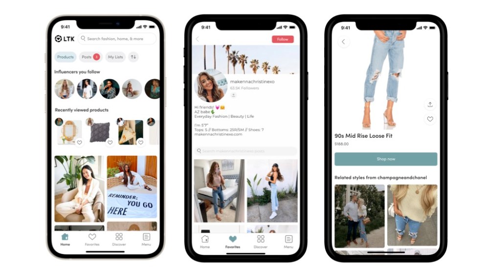 LTK RewardStyle influencer platform Liketoknow.it