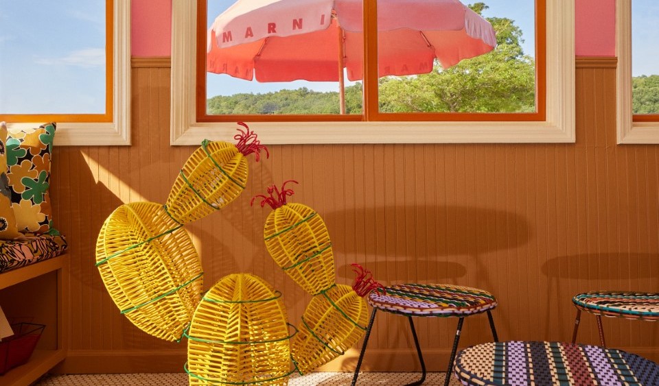 Marni Marine items can be found at the Sunset Beach Hotel on Shelter Island.
