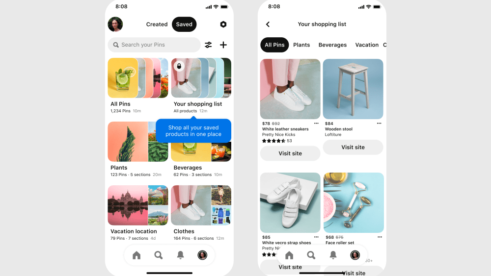 Pinterest Debuts Shopping List, Pop-Ups and Global Expansion