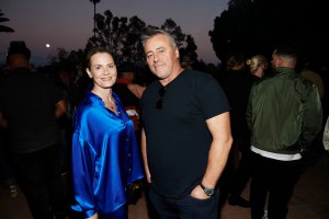 Melissa McKnight and Matt LeBlanc