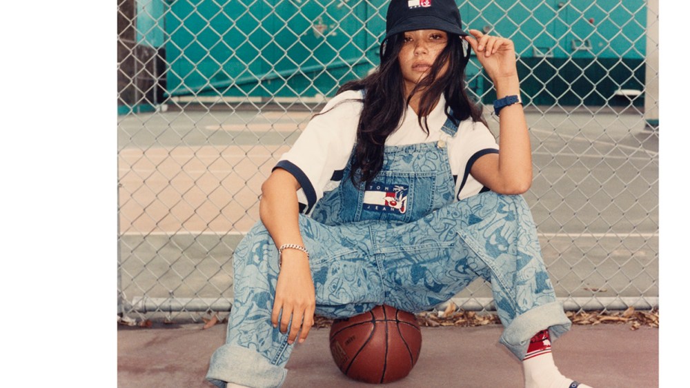 A look from the Space Jam: A New Legacy x Tommy Jeans capsule.