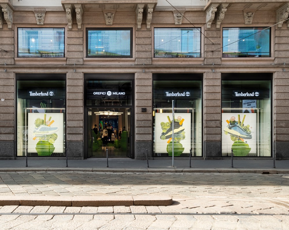 Starting in August, TImberland will allow U.S. consumers to return footwear, apparel and accesories to be repaired/refurbished or upcycled/recycled