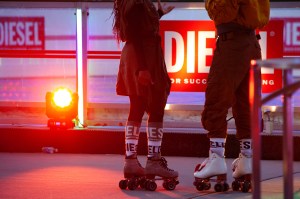 The scene at Diesel's "Summer in the City" party at TWA Hotel.