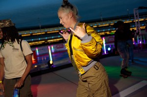 The scene at Diesel's "Summer in the City" party at TWA Hotel.