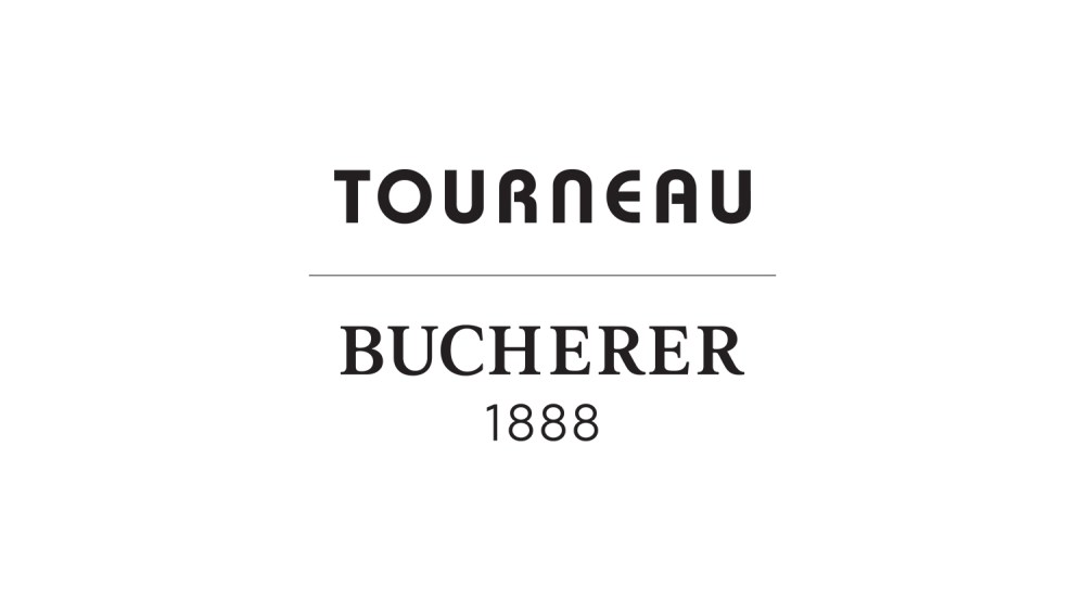 Tourneau's new hybrid "Tourneau Bucherer" logo, which will transition to Bucherer only after one year.