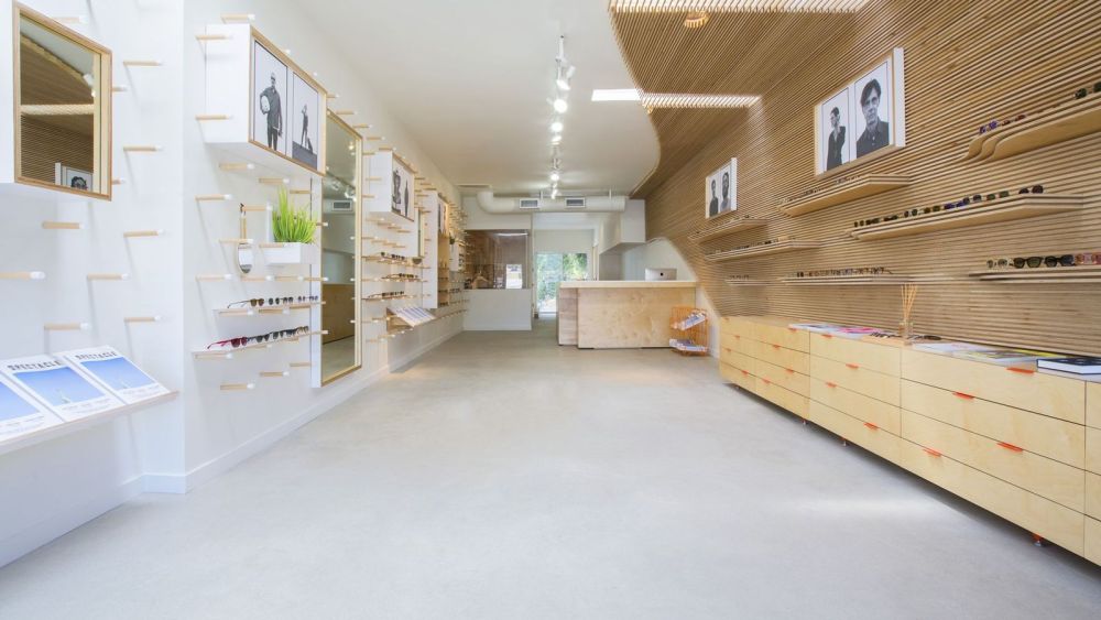 Garrett Leight store on Abbot Kinney