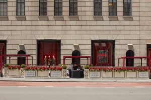 Valentino themed shops at Bergdof Goodman’s Fifth Avenue flagship.