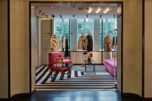 Valentino themed shops at Bergdof Goodman’s Fifth Avenue flagship.