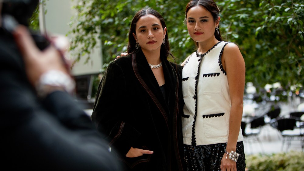 Jeannie Sui Wonders with Chase Sui Wonders in Chanel.