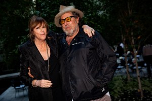 Jane Rosenthal and Julian Schnabel