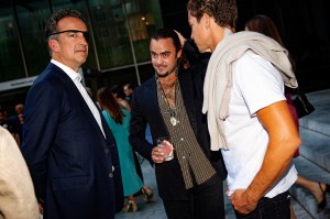 Olivier Sarkozy, Michael Avedon and Vito Schnabel.