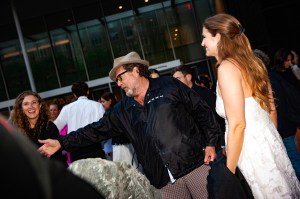 Julian Schnabel and Louise Kugelberg