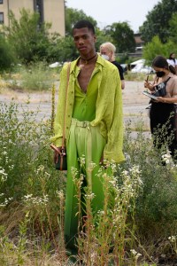 Backstage at Etro Men's Spring 2022