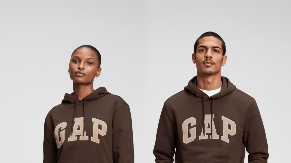 Gap's Brown Logo Hoodie