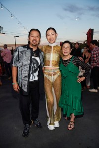 Humberto Leon, Jaime Xie of Bling Empire and Wendy Leon