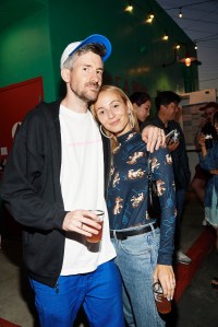 Ross One and Harley Viera-Newton attends the Opening Ceremony x Herb Ritts Pride Capsule Launch at Chifa in Eagle Rock, California on June 22, 2021.