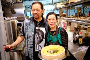 Humberto Leon and his mom Wendy