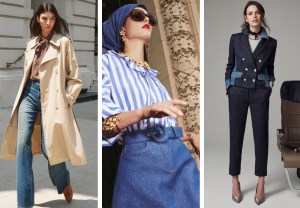 Designers, even those with a long lineage in creating red carpet-worthy ensembles, have humble denim on the brain.